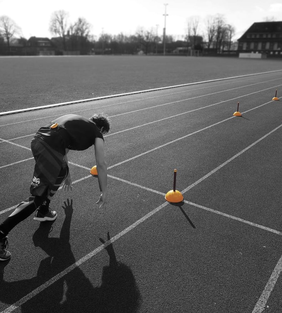 Athlete, Belt & Cones sw 1